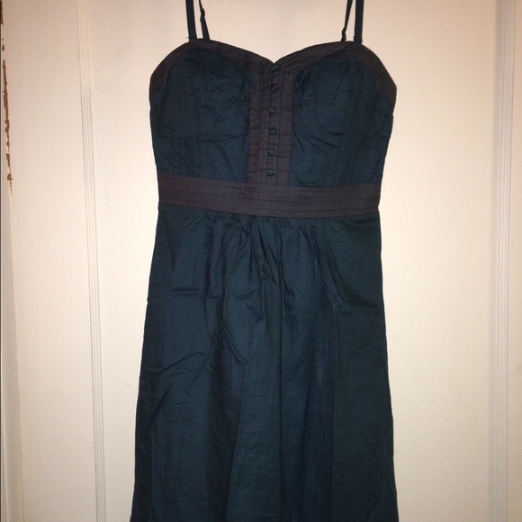 American Eagle Outfitters Dresses & Skirts - American Eagle Navy Blue Corset Dress 4